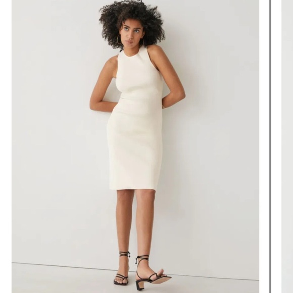 & other stories Fitted Open Back Midi Dress cream
White size small ribbed knit - Picture 3 of 9
